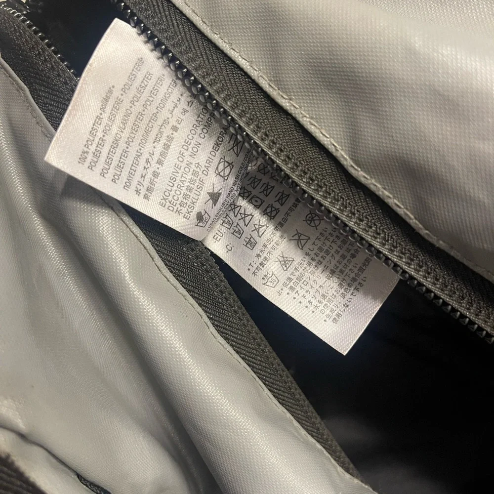 Jordan Classic Black and Gray Duffel Bag